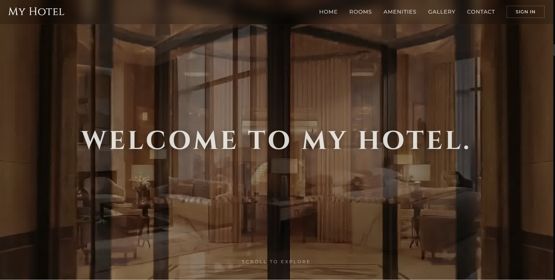 Hotel Website